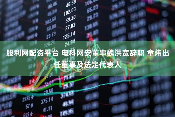 股利网配资平台 电科网安董事魏洪宽辞职 童炜出任董事及法定代表人